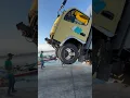 Download Lagu Truck Oleng Kluar dari Kapal Sampai Jumping Tinggi ‼️#trukoleng #truk #truck #automobile #funny