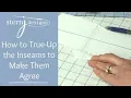Pants Fitting How to True-up the Inseams to Make them Agree