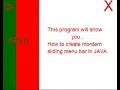 Sliding Bar Menu Bar NetBeans 8 2 JAVA
