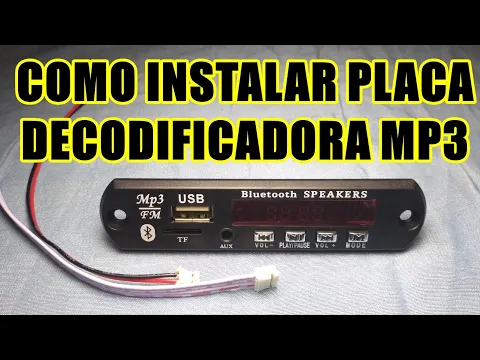 Download MP3 Como instalar placa decodificadora mp3 bluetooth no Amplificador ou Auto Falante
