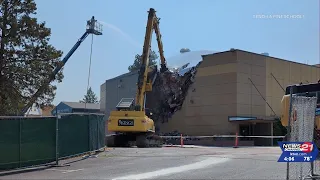 WATCH Demolition of Bend High s 69-year-old auditorium begins hope is to clear site before