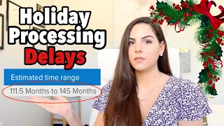 Delayed USCIS Processing Due to Holidays I-129F I-130 I-90 I-140 I-485 I-131 I-765 N-400