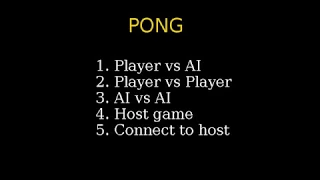Pong clone in Java