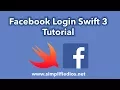 Facebook Login Swift 3 Tutorial - Adding Facebook Login to iOS App