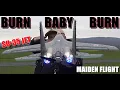 SU-35 RC Fighter jet with afterburners Switchable 6-Axis Gyro RTF MAIDEN FLIGHT