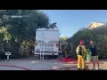 RV catches fire in Santa Ynez
