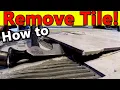 How To Remove Tile - Crucial ADVICE for Removing Ceramic Tile Floor
