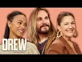 Zoe Saldana Reveals How She Met Now Husband Marco Perego-Saldana The Drew Barrymore Show