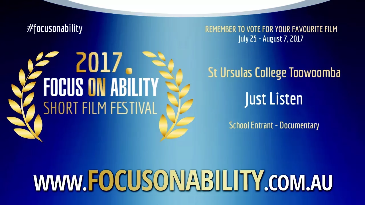 Just Listen (2017) — film still