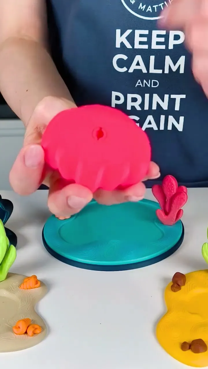Diorama for Cute Flexi Animals, Oceanic Mammals