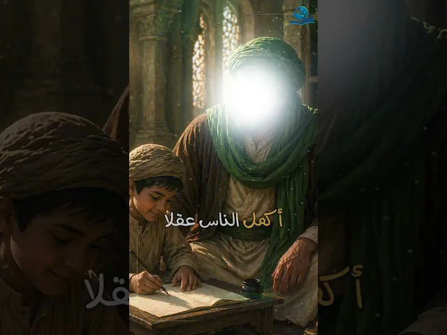 أَكْمَلُ النَّاسِ عَقْلاً أَحْسَنُهُمْ خُلُقاً