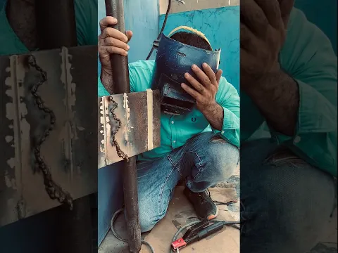 Have a laugh with the novice welder