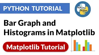 Bar Graph and Histograms in Matplotlib Matplotlib Python Tutorial PyPower