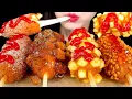 Download Lagu ASMR CHEESE CORN DOGS 명랑핫도그 먹방 MUKBANG EATING SOUNDS 咀嚼音チーズドッグ | ZOEY ASMR
