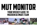 MUT Monitor - Review of everything Madden Ultimate Team 17 from the past week