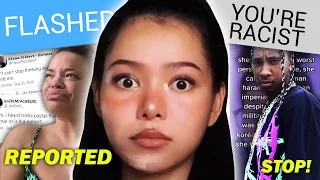 was bella hanging out with tyga her response to racism accusations trishas inappropriate video