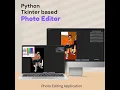 Photo-Editor Made With Tkinter Python Tutorial Of Projects