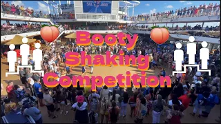 Booty Shaking Competition Sail away party aboard Carnival Horizon October 23 - October 29