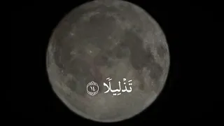 سورة الإنسان كاملة بصوت محمد اللحيدان التلاوة المشهورة صورت القمر 