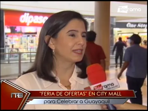 Feria de Ofertas en City Mall para celebrar a Guayaquil