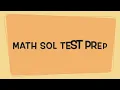 3rd Grade Math SOL Practice Test on Test Nav Part 1