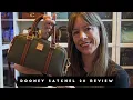 Dooney Bourke Satchel 28 Review in Olive Green