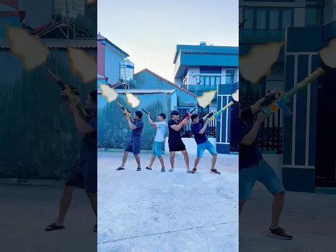 Gun nerf ( trò chơi súng 🔫) #trending #nerf #funny