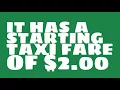 What is the per mile taxi fare in Abilene TX