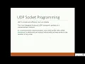 Network Programming with Java Sockets - UDP Server