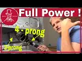 How to Install an Electric Dryer Hook Up 4 Prong Cord to GE Stacked Laundry Centers