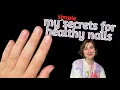 My favourite nail care products full manicure process Short nail care routine