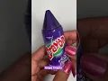 GRAPE CRAYON CANDY #shorts #viral #candy #mukbang