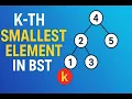 K-th Smallest Element in BST Easy Binary Search Tree Problem Explained with Code GeeksforGeeks