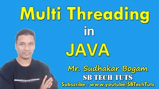 Multithreading in Java Thread Based Multi-Tasking in Java Java Programming in Telugu