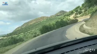 د ع الص با فلقد عداك زمان ه الطريق الرابطة بين عين دريج في اتجاه تروال اقليم وزان 