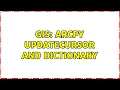 GIS ArcPy UpdateCursor and Dictionary 2 Solutions
