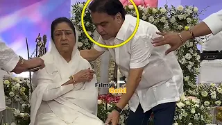 पति कुकू कोहली की शोकसभा में पहुंचे फिल्मी सितारे🙏पति की शोकसभा में भावुक नजर आईं। अरुणा ईरानी 