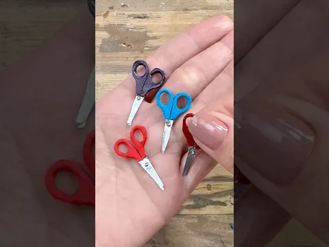 Como fazer tesoura em Casa | Dicas DIY Miniatura