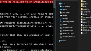 CODEIGNITER INSTALL WITH COMPOSER ERROR FIXED NO ERROR 2022