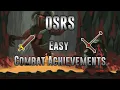 OSRS EASY Combat Achievements