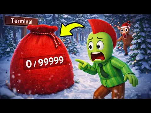 Video Thumbnail: Job Maakt Gehieme Kerst Tas In 99 Nachten In Het Bos... In Roblox!