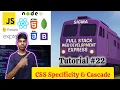 Specificity cascade in css