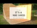 DIY Building an 8 x12 Lowes Shed Shed