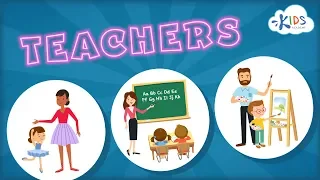 Teachers for Kids Jobs Occupations Social Studies for Preschool Kindergarten Kids Academy