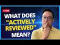 What s It Mean If My Case Is Being Actively Reviewed - Q A with John Ting May 11 2023
