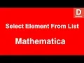 Mathematica Select Item from List with Rules