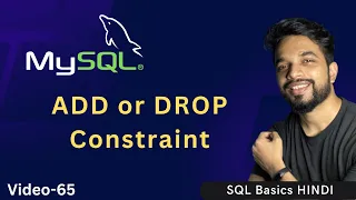 - 65 MySQL ALTER Query HOW TO ADD or DROP Constraint MPrashant