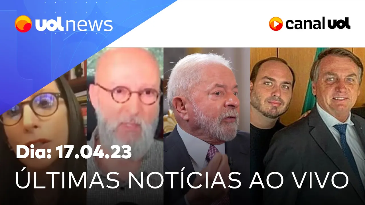 Lula e PRF nas eleições, falas na China, Bolsonaro e Senado, Michelle e Carlos e + notícia ao vivo