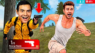 RETO: GANAR LA PARTIDA BR USANDO SOLO DESERT 😱🔥 FREE FIRE