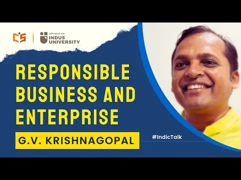 Download MP3 Responsible Business and Enterprise- G.V.  Krishnagopal